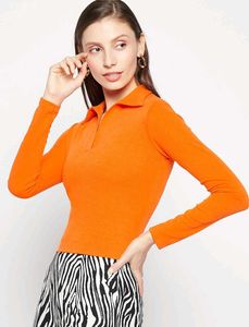 Uptownie M Size Collared Top