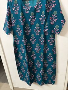 Floral Print Kurta