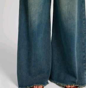Savana Raw Hem High Waisted Denim