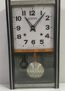 Vintage Scientific Mechanical Clock.
