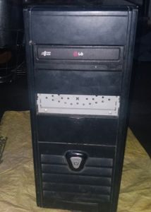 Lg Cpu Cabinet Good Working Condition With Cpu Intex Smbs 400w New Good Working Condition - 400w