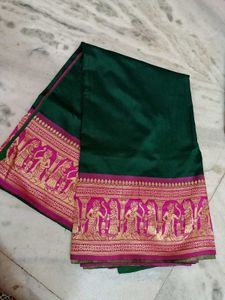 Green Silk Saree