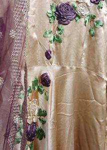 Elegant Embroidered Gown ✨️