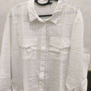 White Pocketed Shirt