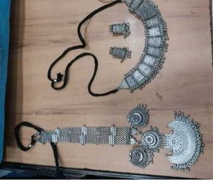 Oxidized Silver Jewelry Set