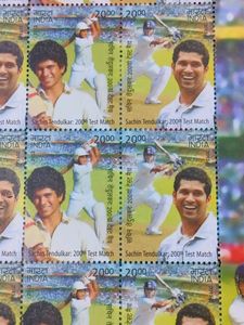Sachin Tendulkar 200th Full Stamp Sheet
