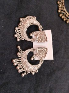 Combo Of Pair Of Two Oxized Earings And Ring