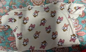 Cute  Crop Top With Printed Donald Duck