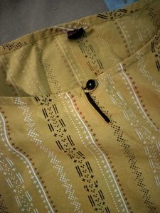 Yellow Kurta