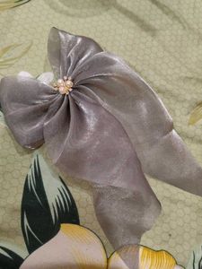 Combo - 9 Organza Bow Clips