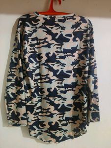 Cool Camo Print T-Shirt