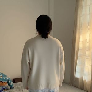 Cream Knit Sweater