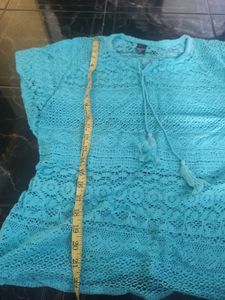Sea Green Lace Top