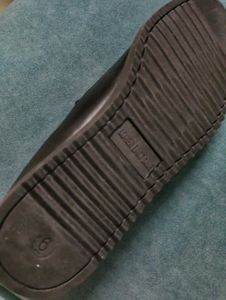 Black T-Strap Shoes