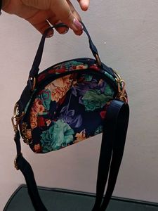 Flower Design Sling Bag For Kids Or Girls