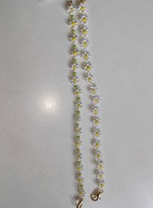 Daisy Beaded Mask Chain