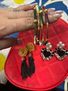 Earing Bangle Suit Accessorie