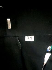 34 Size Men&#39;s Raymond Black Pant