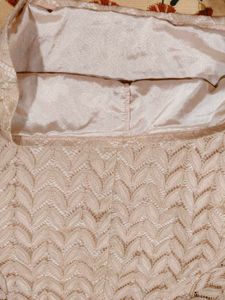 Tan Netted Top