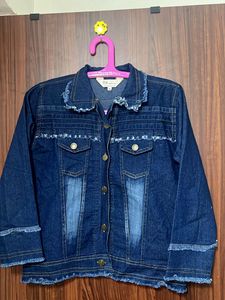 Women’s Embroidered Denim Jacket