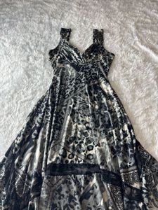 Patterned Mini Dress