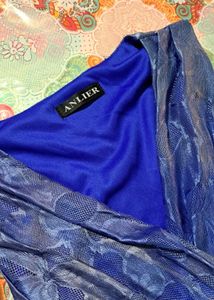 Blue Maxi Dress Party dres