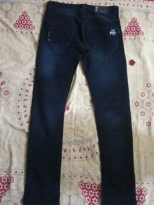 Dark Blue Denim Jeans