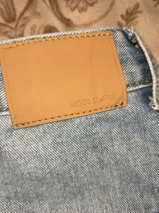 Wide Leg Jeans with Side Detail