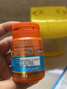 Fish Tank With Chlorine And Food