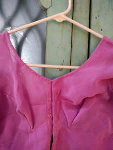 Elegant Purple Yellow, Blouse