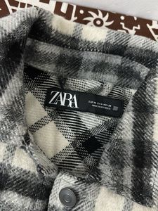 Zara Flannel Shirt Jacket