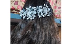 COMBO OF TIARA AND Trendy girls hair Clip