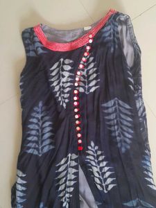 Cotton And Rayon Fancy Gown