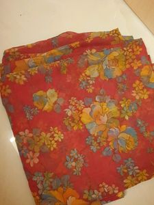 New Pretty Pink Floral Saree