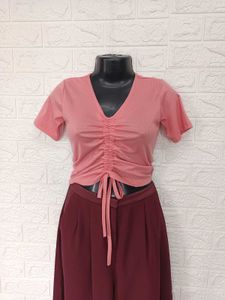 Imported Crop Top &amp; Pant Set