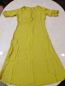 Elegant Yellow Kurta