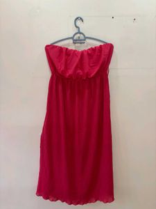 Off Shoulder Fliar Dress