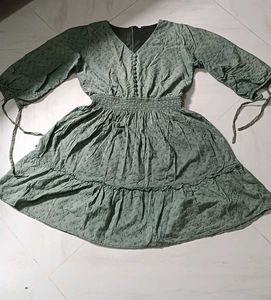 Green Mini Dress