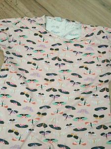 Women Tshirt Printing Butterfly 🦋