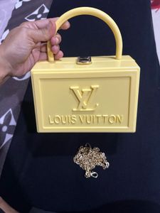 Yellow Lv Bag