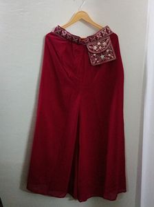 Last Price!!!Party wear Choli Plazzo Dupatta Set