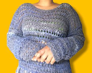 Blue Stylish Top