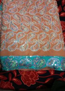 Heavy Net Saree