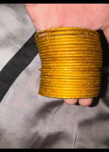 Golden Bangles Set