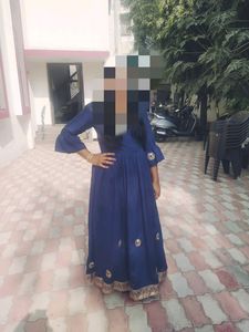 Navy Blue Gown