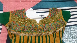 Girls Embroidery Kurti Wear Only 1 Time