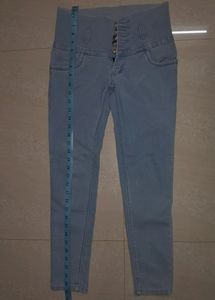 light blue skinny jeans