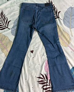 Flared Denim Jeans
