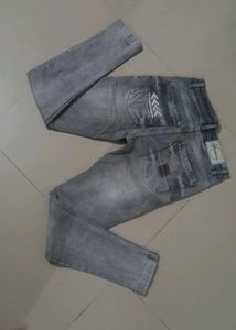 Stylish Grey Denim Jeans