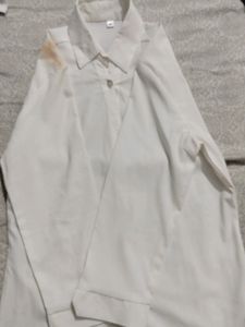 White Formal Shirt For Fomal Occasion
